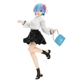 Re:zero - starting life in another world statuette pvc rem outing coordination ver. renewal edition 20 cm