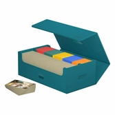 Ultimate guard arkhive 800+ xenoskin monocolor bleu pétrole