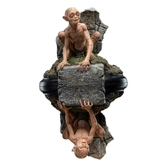 Le seigneur des anneaux statuettes gollum & sméagol in ithilien 11 cm