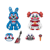 Fnaf - toy bonnie & baby - double snap pack funko