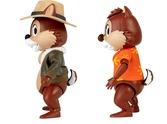 Tic et tac, les rangers du risque figurines dynamic action heroes 1/9 chip & dale 10 cm