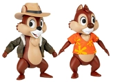 Tic et tac, les rangers du risque figurines dynamic action heroes 1/9 chip & dale 10 cm