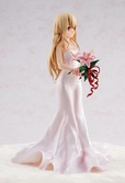 Fate/kaleid liner prisma illya statuette pvc illyasviel von einzbern: wedding dress ver. 21 cm