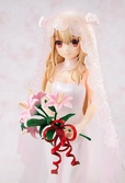 Fate/kaleid liner prisma illya statuette pvc illyasviel von einzbern: wedding dress ver. 21 cm