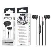 Ecouteurs avec micro - c6193 -1,2m - s.basic - noir