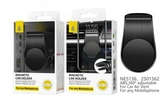 Support universel magnétique pour téléphone- aération voiture - ne5136 - noir