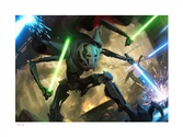 Star wars impression art print general grievous 46 x 61 cm - non encadrée