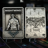Gatham knights - nightwing - lingot en métal collection limitée