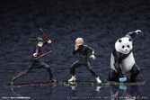 Jujutsu kaisen statuette pvc artfxj 1/8 panda bonus edition 19 cm