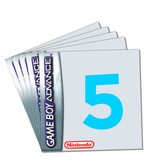 Lots 5 jeux vidéo - Game Boy Advance