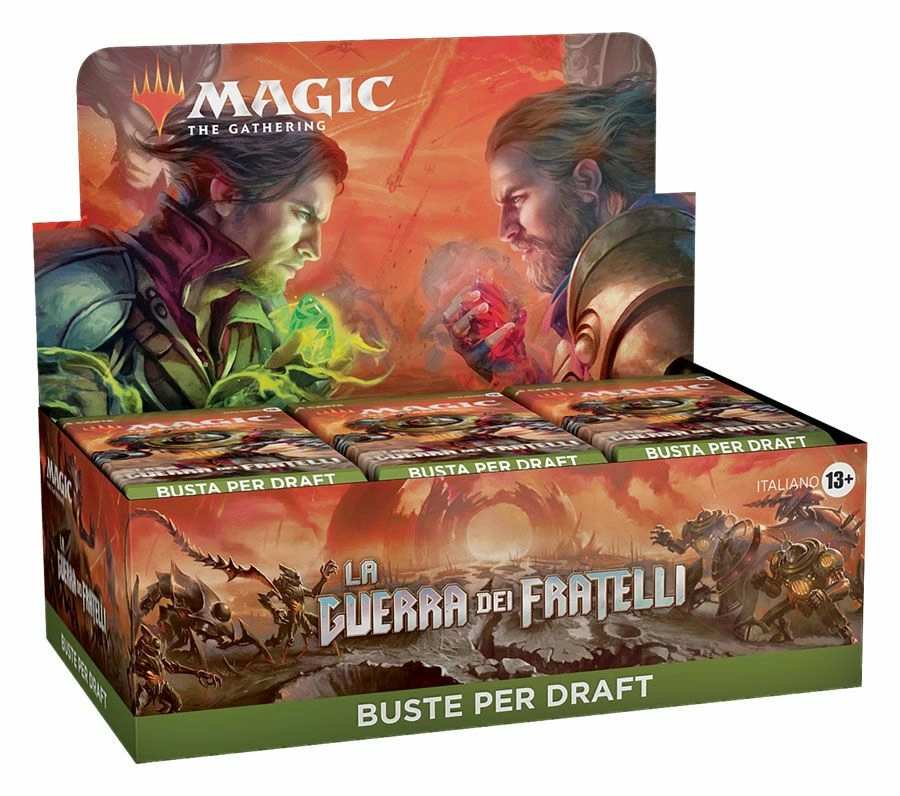 Magic the gathering la guerra dei fratelli présentoir boosters de draft