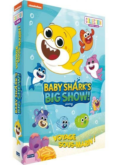 Baby shark's big show ! - coffret 2 dvd - l'aventure sous l'eau