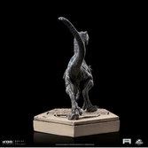 Jurassic world icons statuette velociraptor blue 9 cm