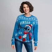 Stitch - winter fun - pull de noël (xs)