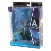 Avatar figurines deluxe large jake sully & banshee