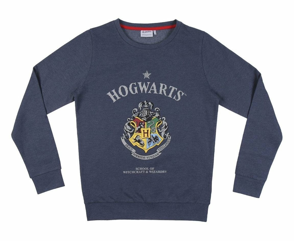 Sweat-Shirt Noir Poudlard & Citation – Harry Potter