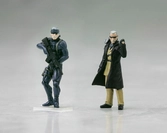 Metal gear solid 4 figurine plastic model kit 1/100 metal gear ray 21 cm