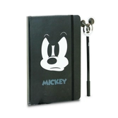 Disney carnet de notes avec stylo mickey angry