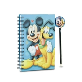 Disney carnet de notes avec stylo mickey & pluto