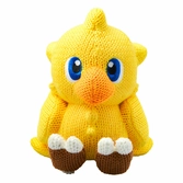 Final fantasy peluche tricotée chocobo 18 cm