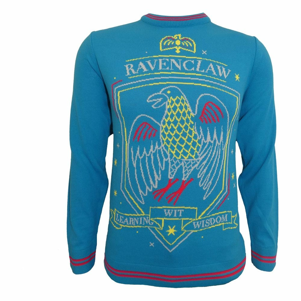 Harry potter sweatshirt christmas jumper ravenclaw (l)