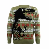 Jurassic park sweatshirt christmas jumper dino skelett (m)