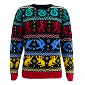Harry potter sweatshirt christmas jumper houses (xl)