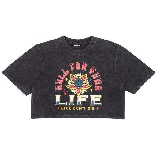 Stranger things tshirt dice don´t die (l) Référence Gaming