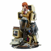 Steins gate statuette pvc 1/7 kurisu makise reading steiner 23 cm
