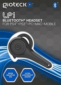 Oreillette Micro-casque Bluetooth LP-1 Noir PS4 - PS3 - PC - MAC