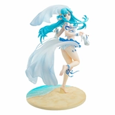 Sword art online statuette pvc 1/7 asuna undine summer wedding ver. 26 cm