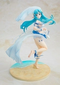 Sword art online statuette pvc 1/7 asuna undine summer wedding ver. 26 cm