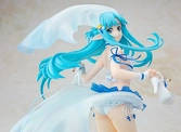 Sword art online statuette pvc 1/7 asuna undine summer wedding ver. 26 cm