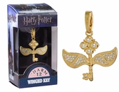 Harry potter - pendentif charm lumos - clé volante