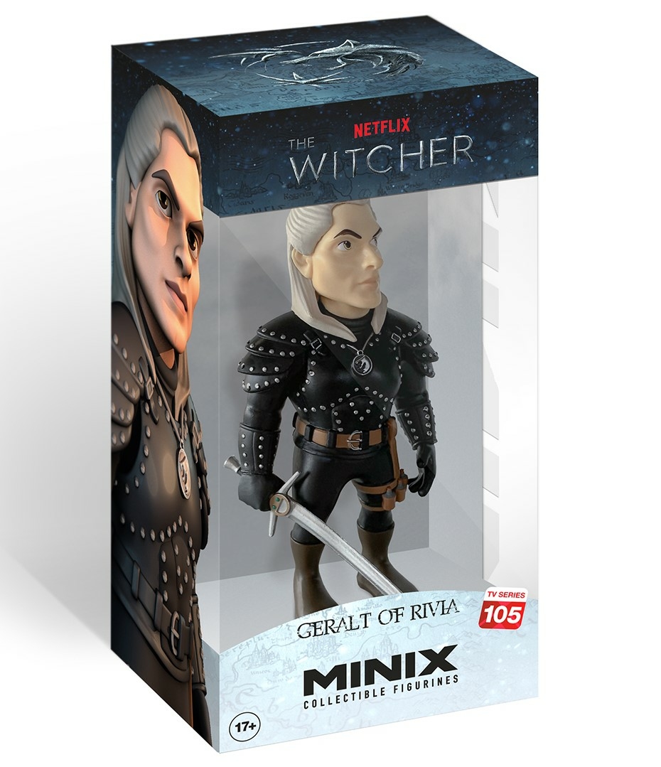 The witcher - geralt - figurine minix 12cm