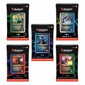 Magic the gathering présentoir decks d'initiation commander 2022 (5) francais