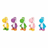 Pack 5 figurines yoshi 6cm