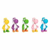 Pack 5 figurines yoshi 6cm