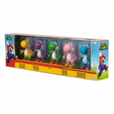 Pack 5 figurines yoshi 6cm