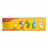 Pack 5 figurines yoshi 6cm