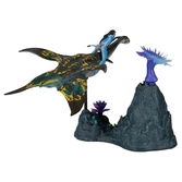 Avatar : la voie de l'eau figurines deluxe medium neteyam & ilu