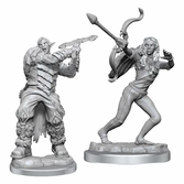 Critical role miniatures à peindre ashari stoneguard & ashari skydancer