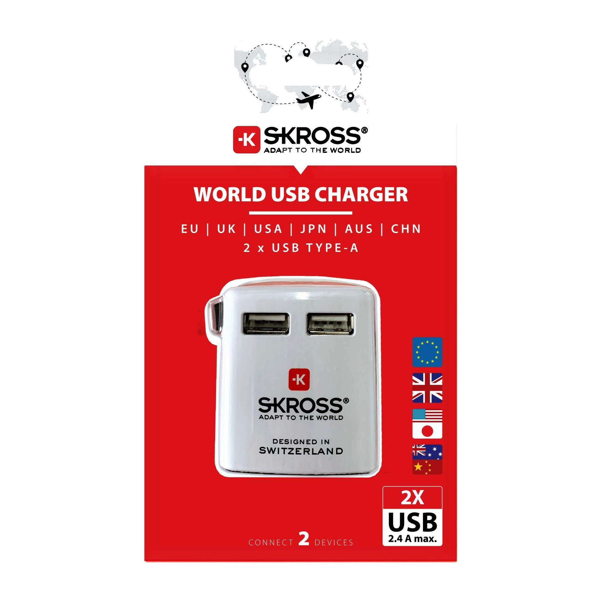 Skross travel usb charger