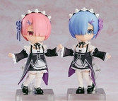 Re:zero -starting life in another world- accessoires pour figurines nendoroid doll outfit set rem/ram