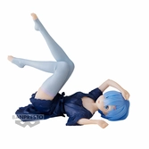 Re zero - rem - figurine relax time 10cm