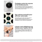 Google Pixel Watch LTE Noir avec bracelet sport