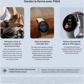 Google Pixel Watch LTE Noir avec bracelet sport