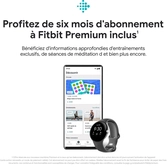 Google Pixel Watch LTE Noir avec bracelet sport