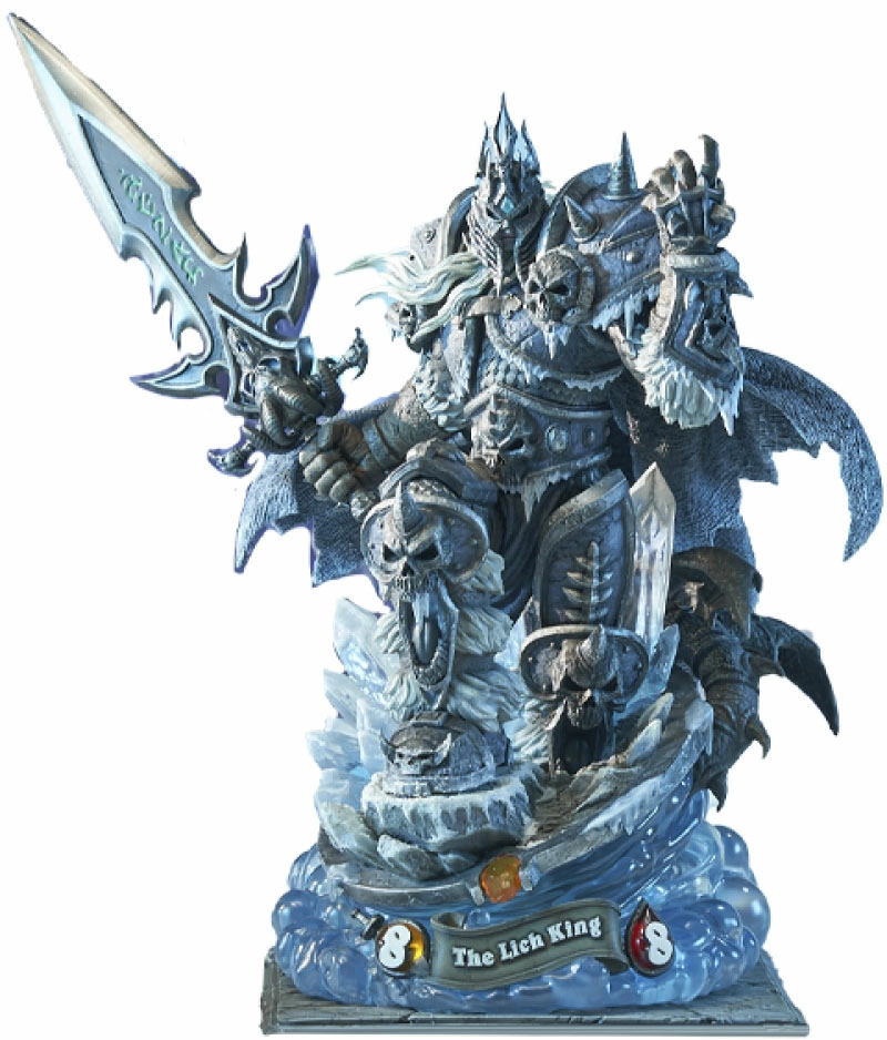 Hearthstone statuette 1/6 the lich king 48 cm