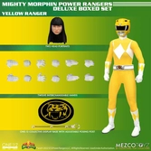 Mighty morphin power rangers figurines 1/12 fantastic four deluxe steel box set 16 - 17 cm